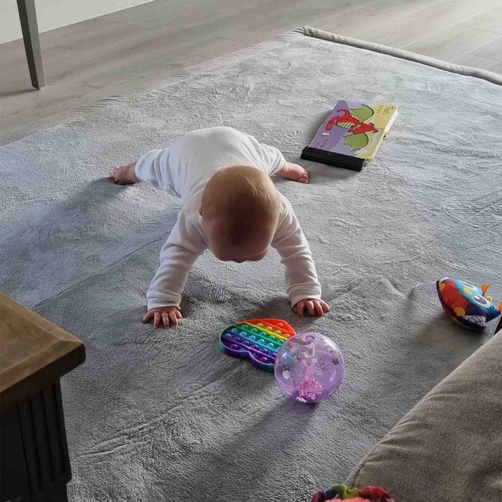 Peekaboo Tatami Fleece Rectangular Carpet Baby Play Mat 140 x