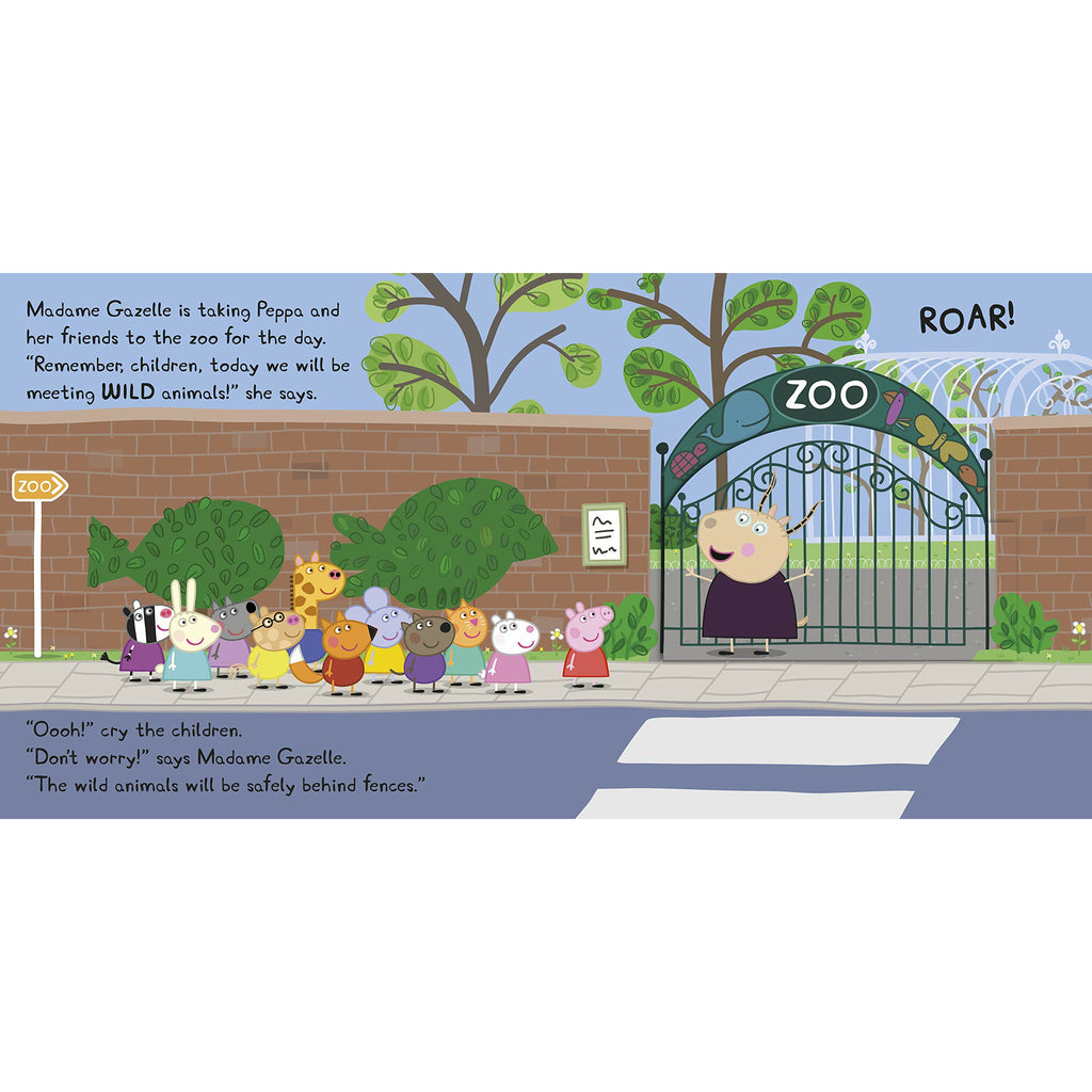 Peppa Pig: At the Zoo - A Lift-the-Flap Book