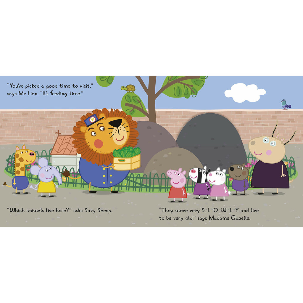 Peppa Pig: At the Zoo - A Lift-the-Flap Book
