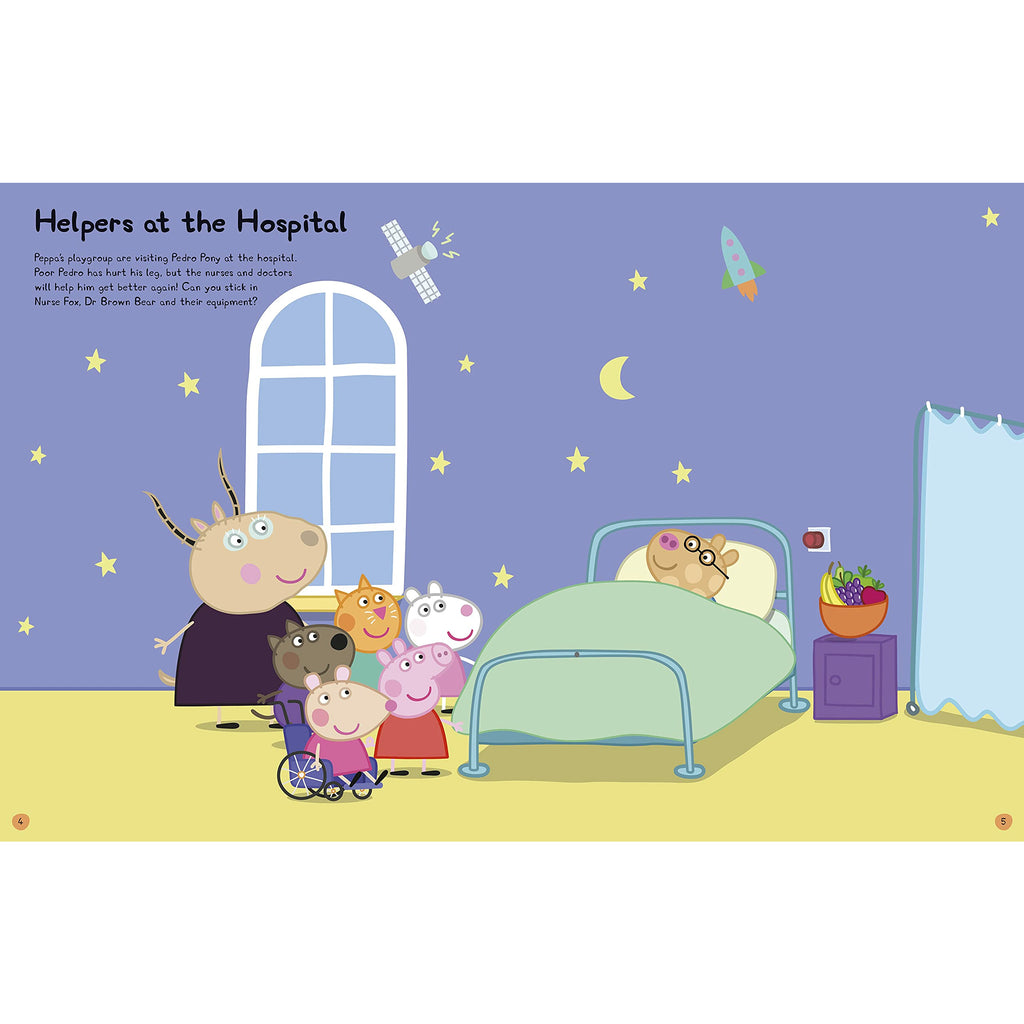 Peppa Pig: Emergency Heroes Sticker Book