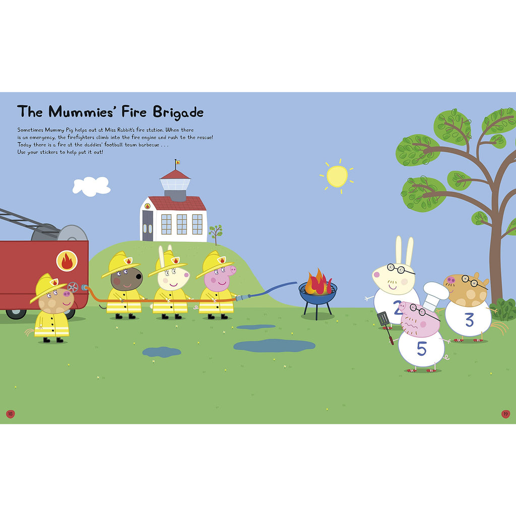 Peppa Pig: Emergency Heroes Sticker Book