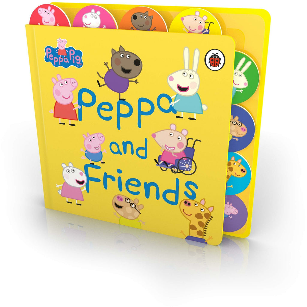 Peppa Pig: Peppa And Friends : Tabbed Board Book By Peppa Pig Board Book