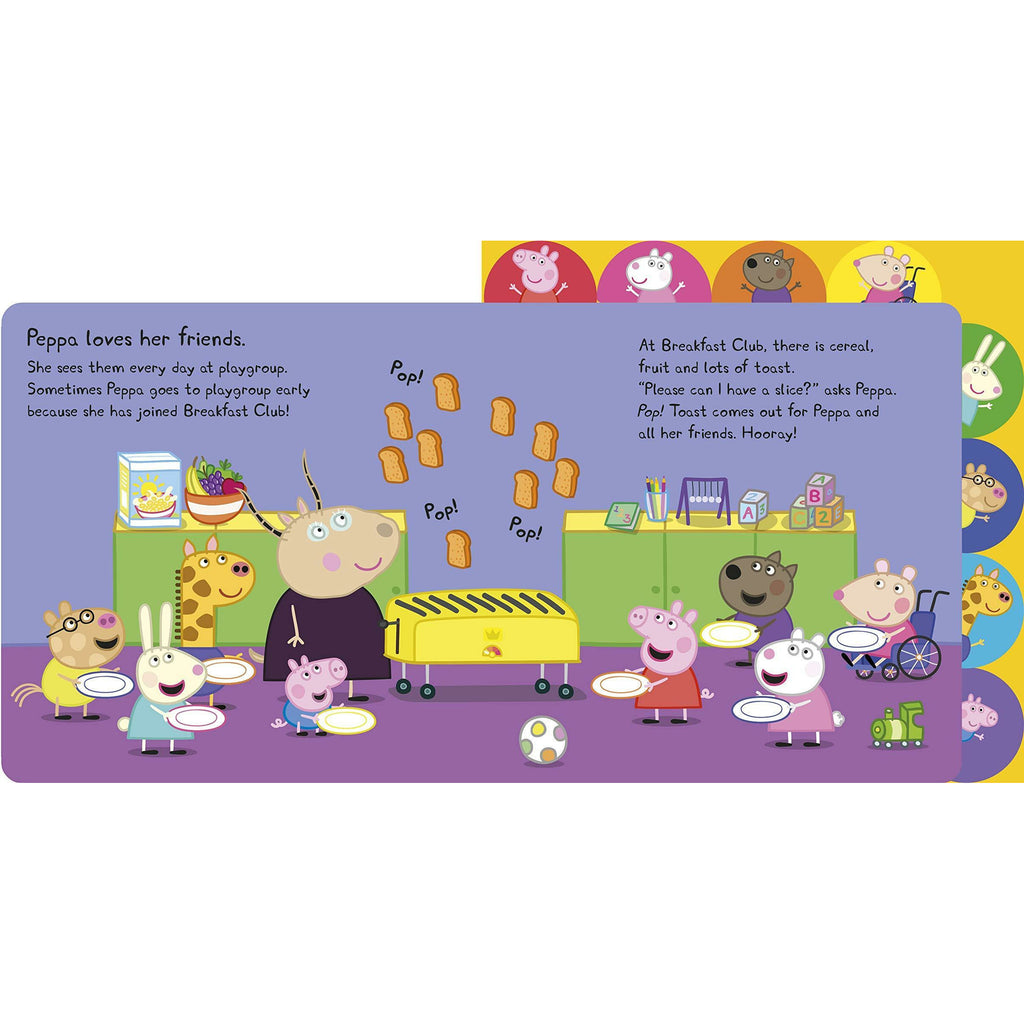 Peppa Pig: Peppa And Friends : Tabbed Board Book By Peppa Pig Board Book