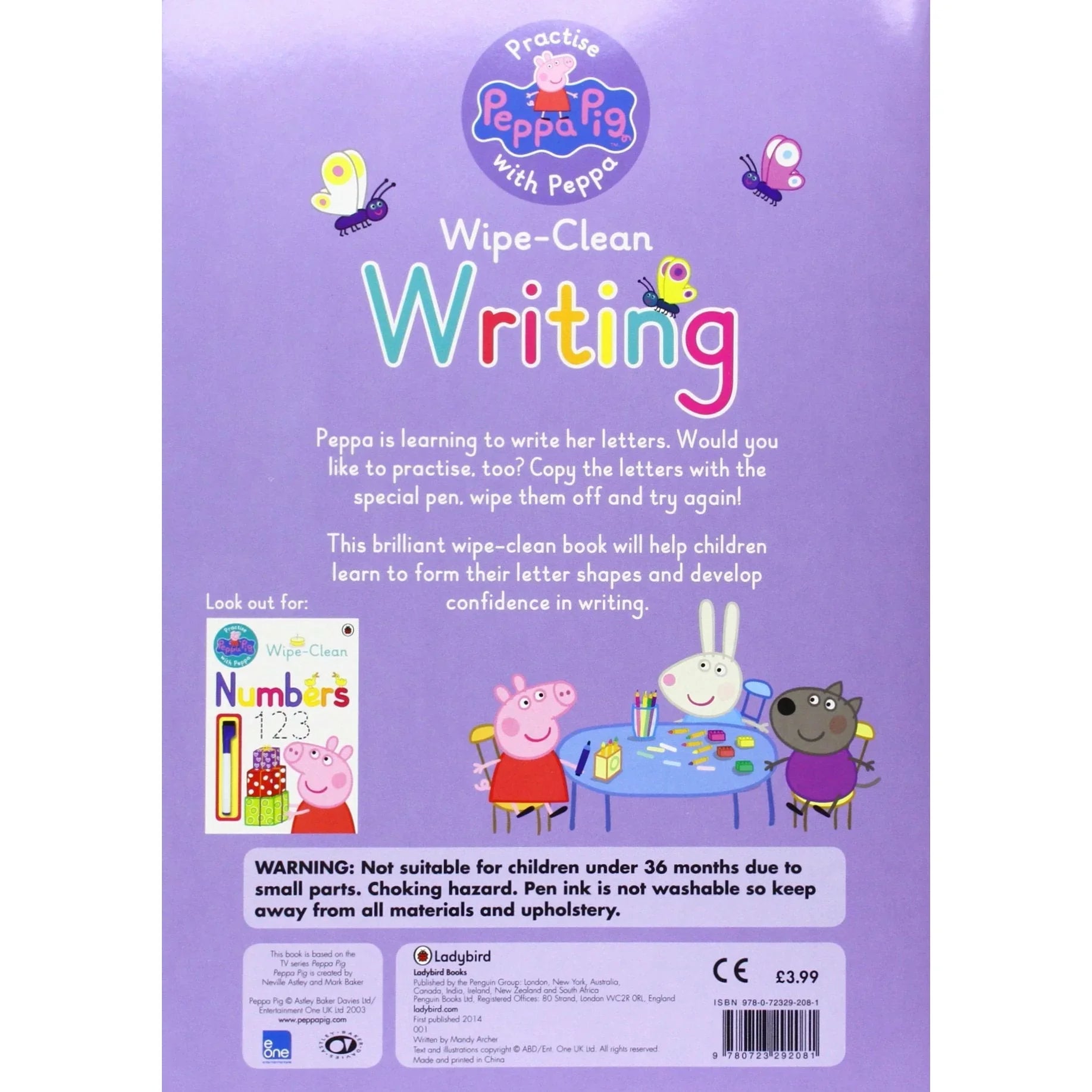 Peppa Pig: Practise with Peppa: Wipe-Clean First Letters - Peekaboo