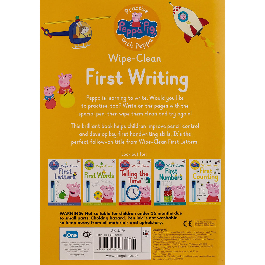 Peppa Pig: Practise with Peppa: Wipe-Clean First Writing