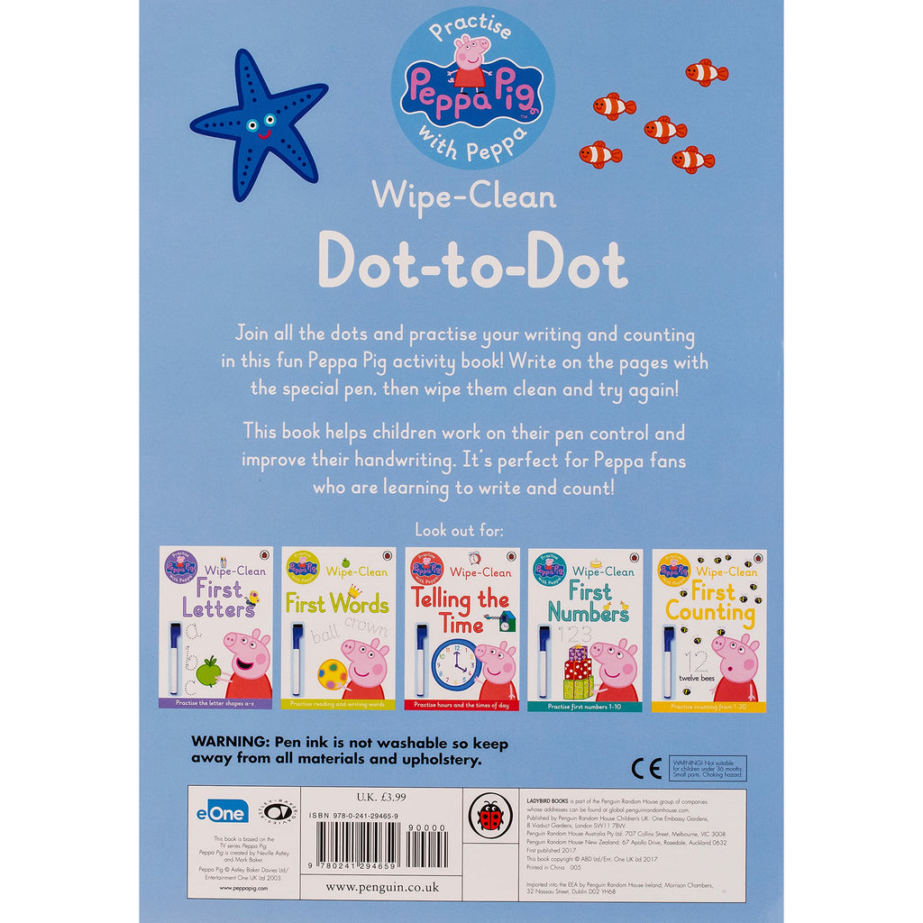 Peppa Pig: Practise with Peppa, Wipe-clean Dot-to-Dot