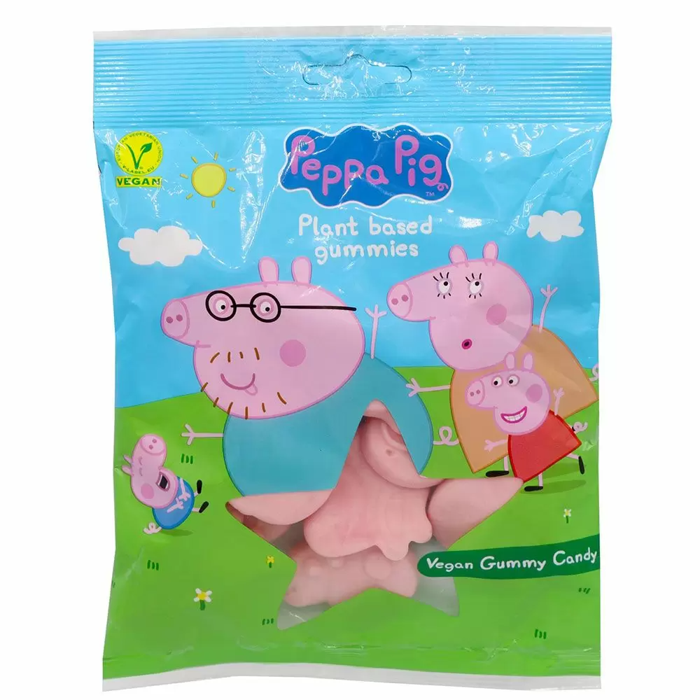 Peppa Pig Veggie Gummy Bags 175 grams Age- 3 Years & Above