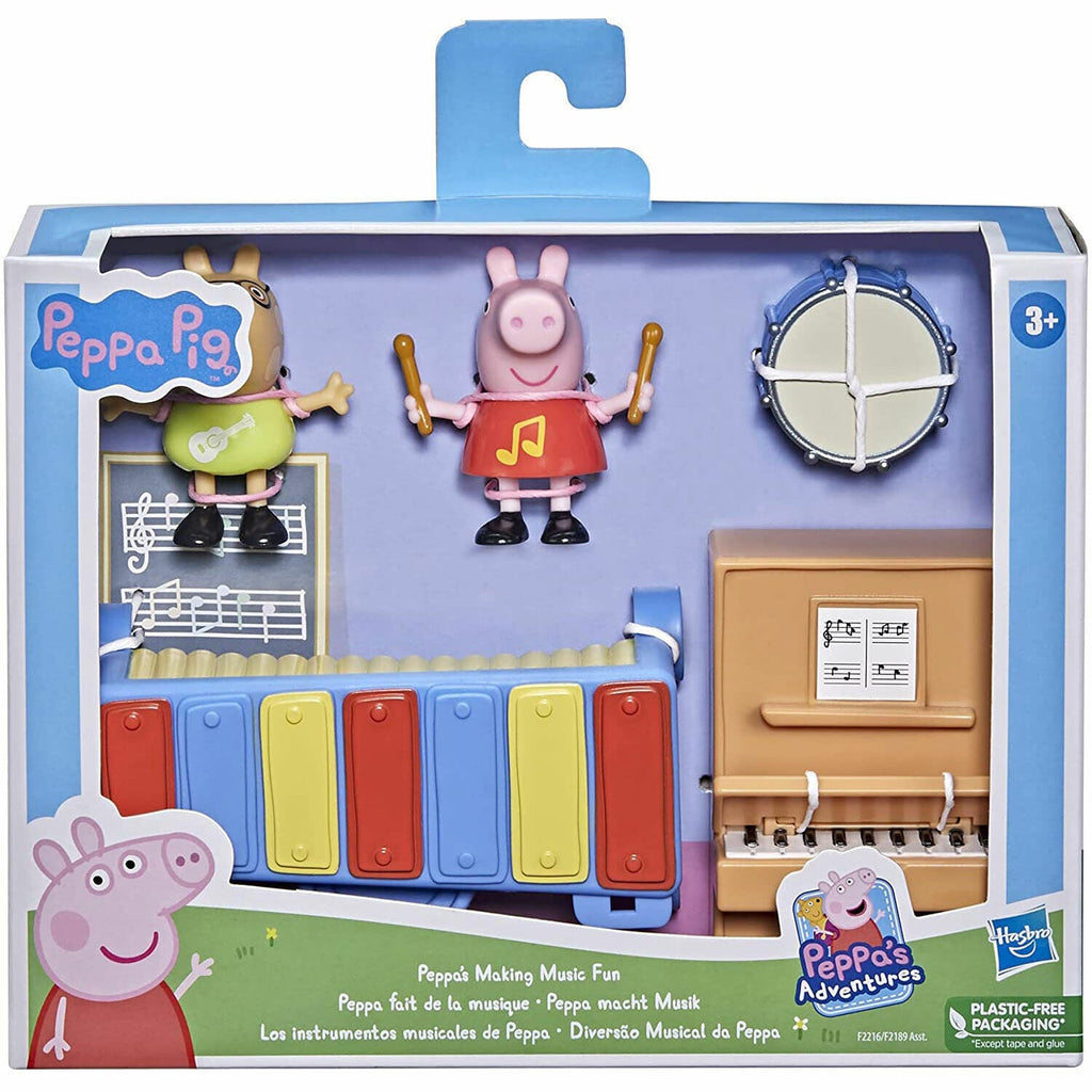 Peppa Pig’s Adventures Making Music Fun Playset Multicolor Age- 3 Years & Above