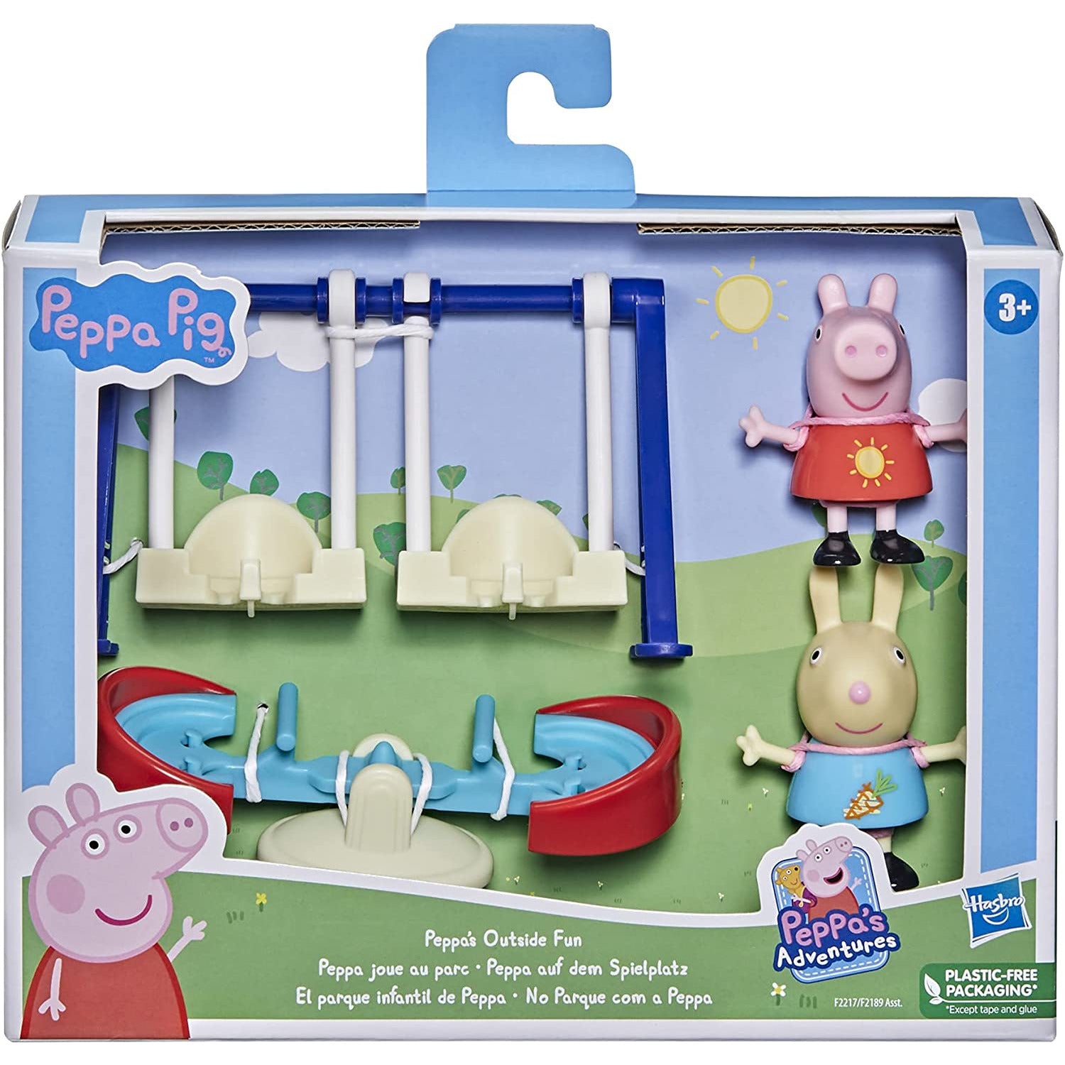 Peppa pig swing set on sale
