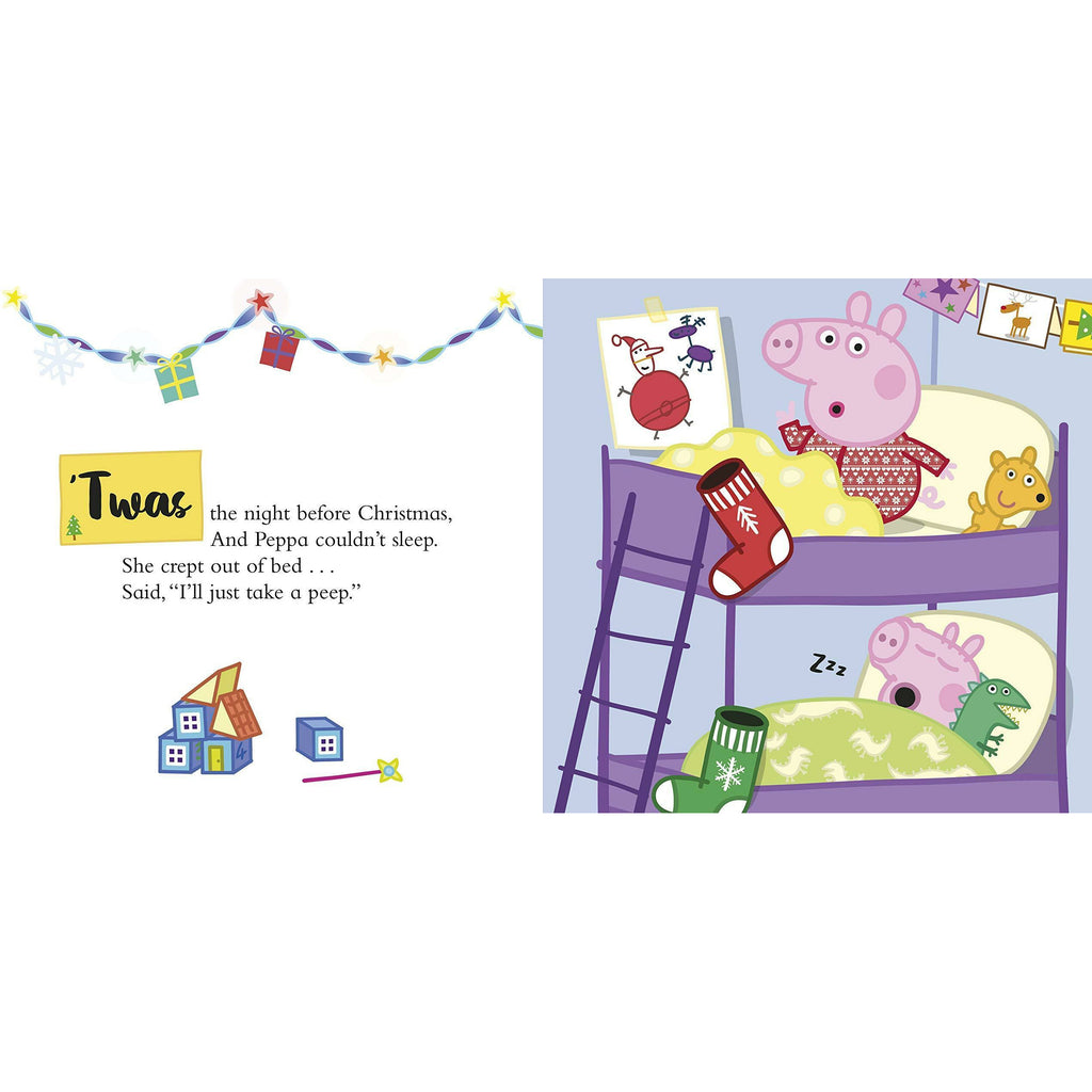 Peppa Pig: Peppa'S Night Before Christmas Paperback
