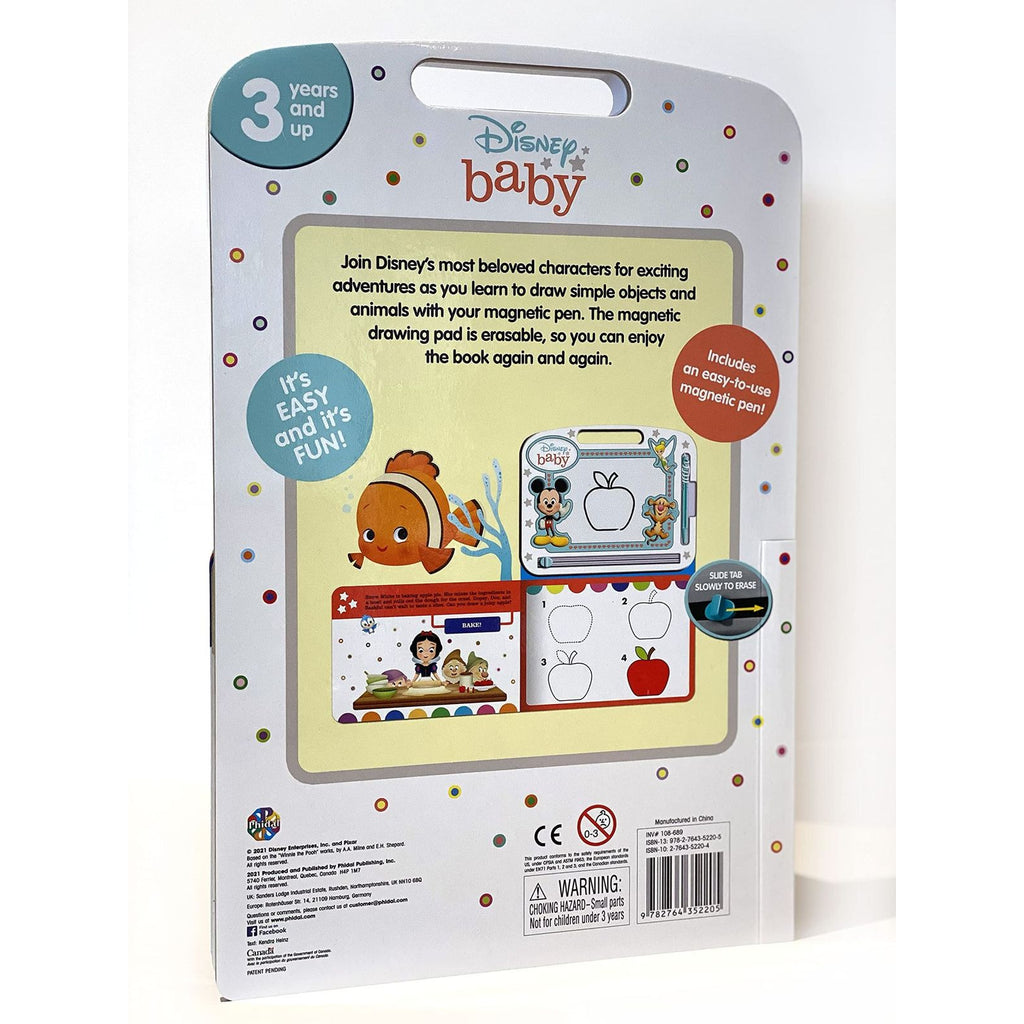 Phidal Disney Baby Learning Series Board Book Age- 3 Years & Above