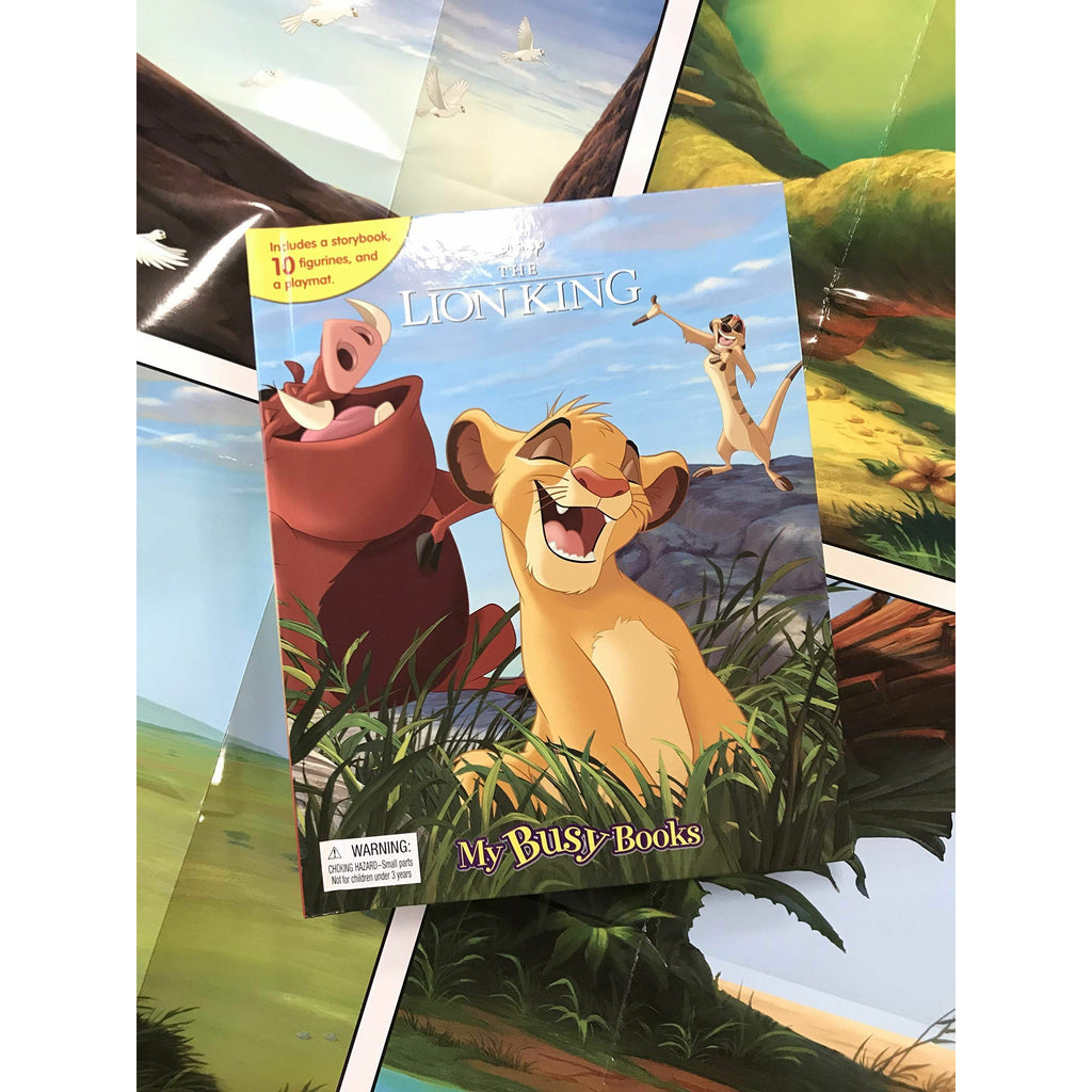 Phidal Disney Lion King My Busy Book  Age 3+