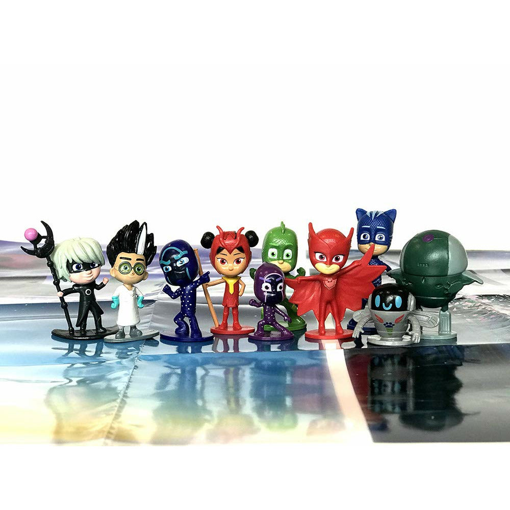 Phidal Eone PJ Masks Multicolor Activity Book with a Storybook, 10 Figurines and a Playmat Age-3 Years & Above