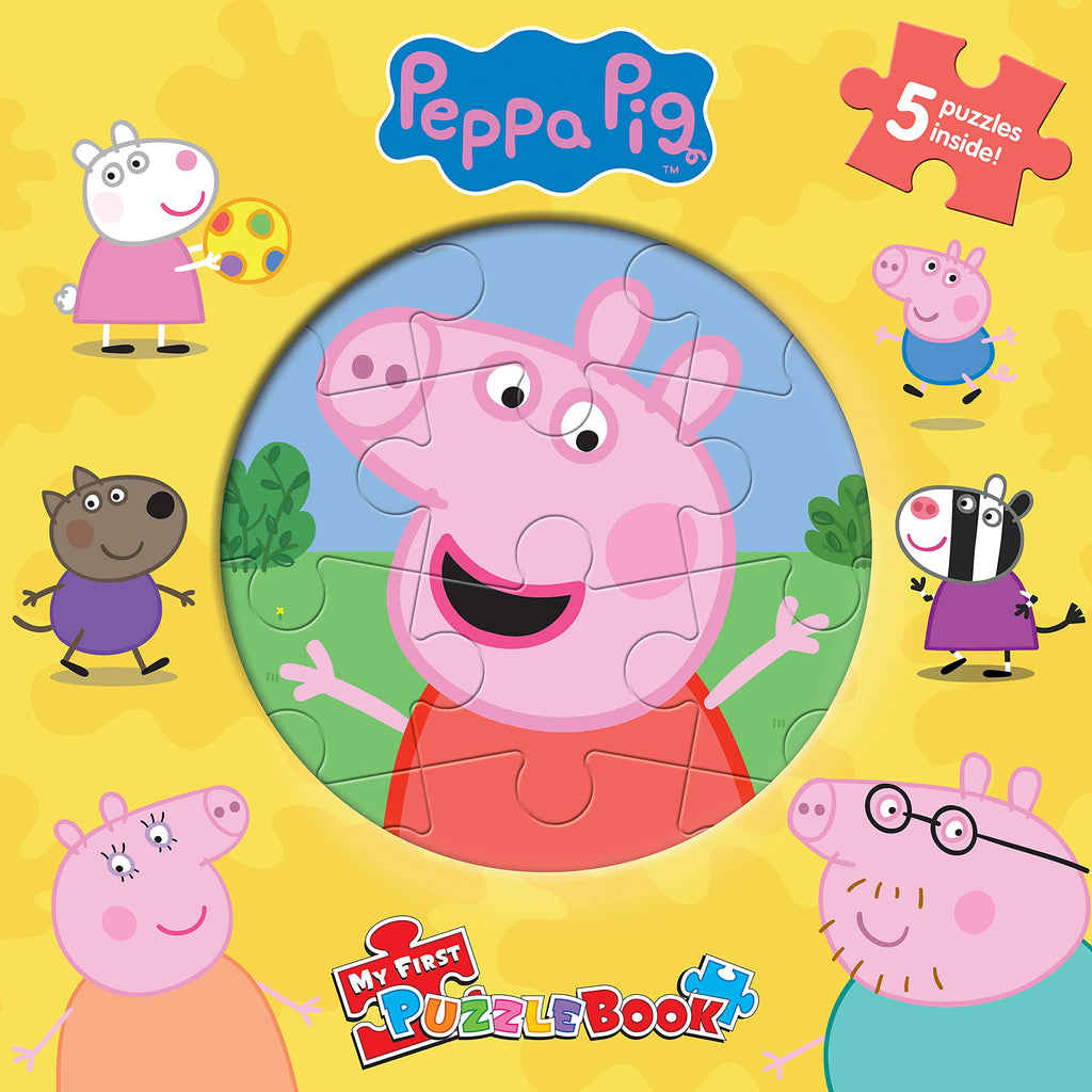 Phidal Eone Peppa Pig Toy Play Set Puzzle Book Multicolor Age-3 Years & Above