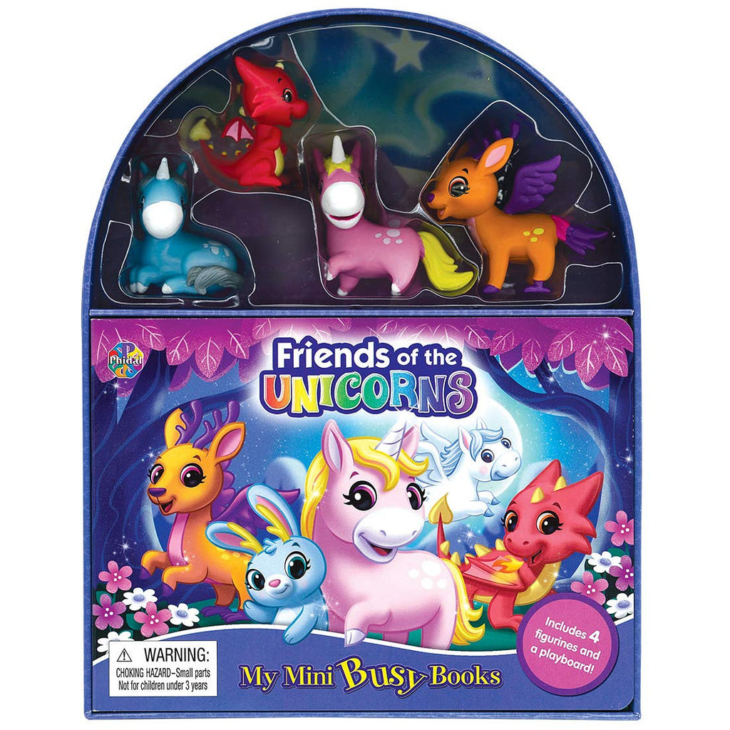 Phidal Friends of the Unicorns Mini Busy Books Age- 3 Years & Above