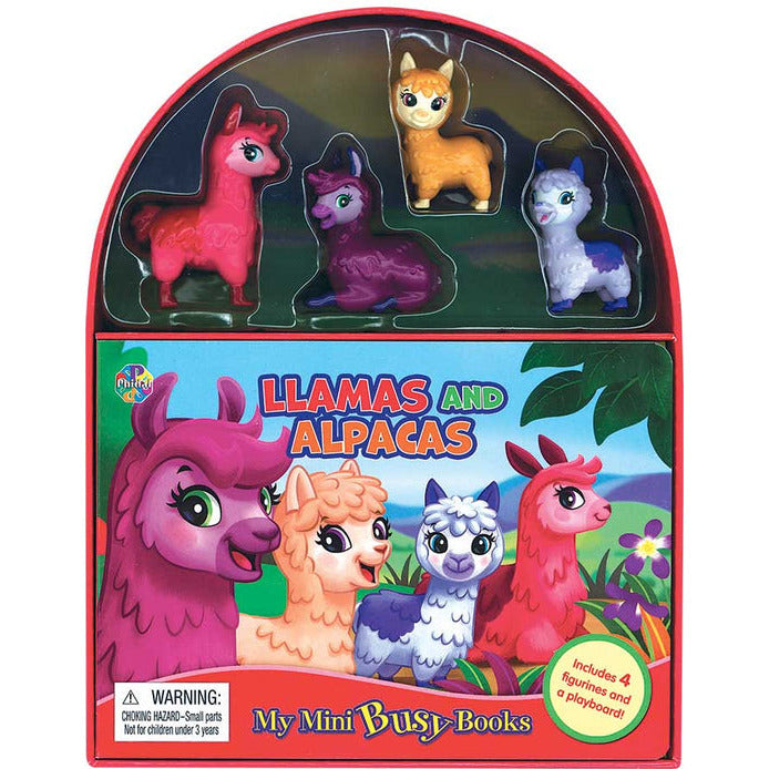 Phidal Llamas & Alpacas My Mini Busy Book Age- 3 Years & Above
