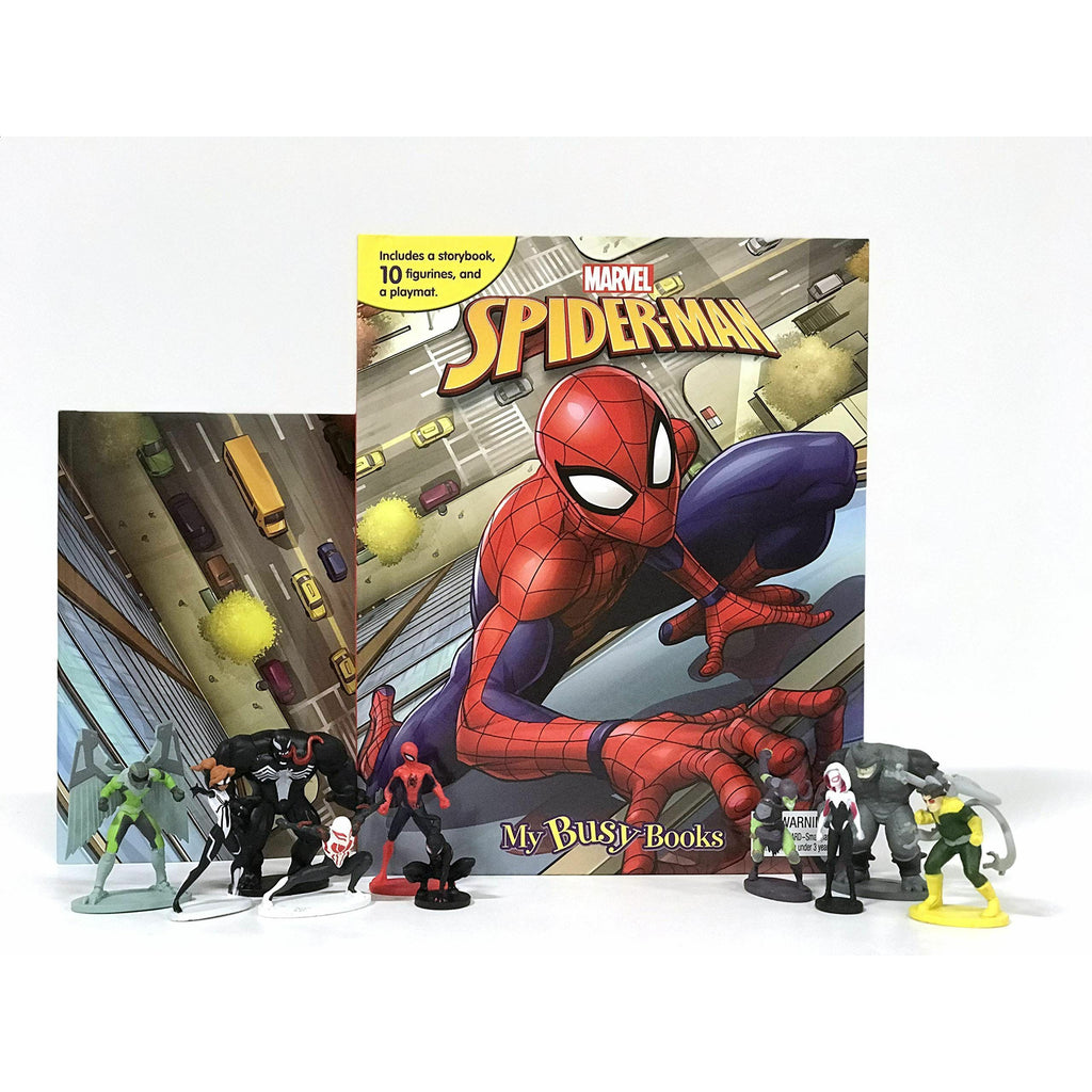 Phidal Marvel Spider Man (2018) My Busy Book  Age 3+