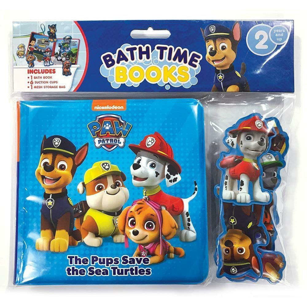 Phidal Nick Paw Patrol Bathtime Books (polybag edition) Age 3+