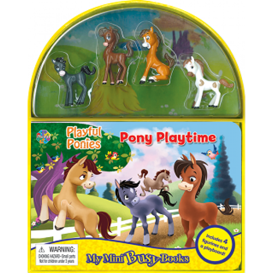 Phidal Ponies Mini Busy Book Age- 3 Years & Above