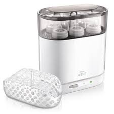 Philips Avent 3-in-1 Electric Steam Sterilizer+Bottle+Soother