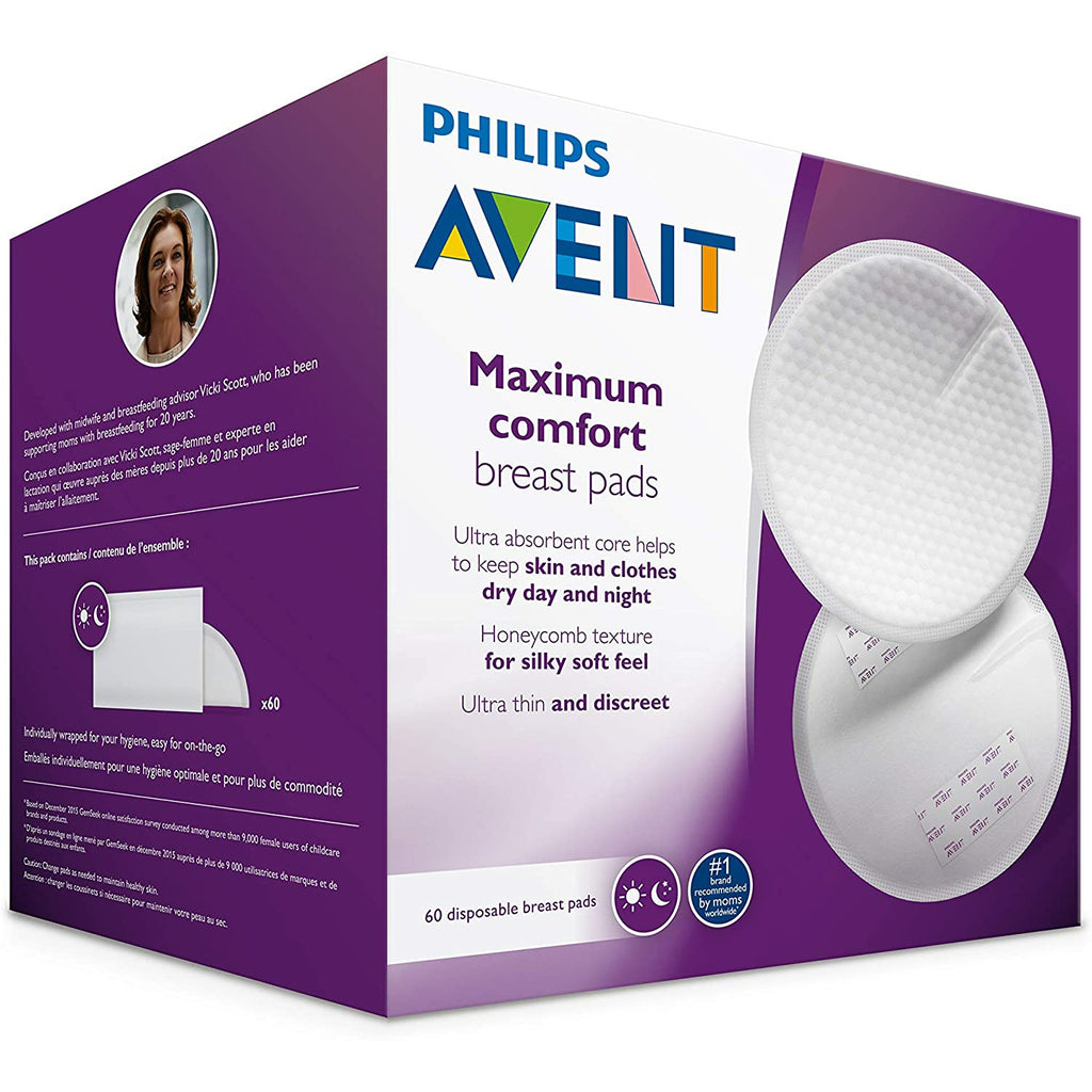 Philips Avent Disposable Breast Pads 60 Pieces