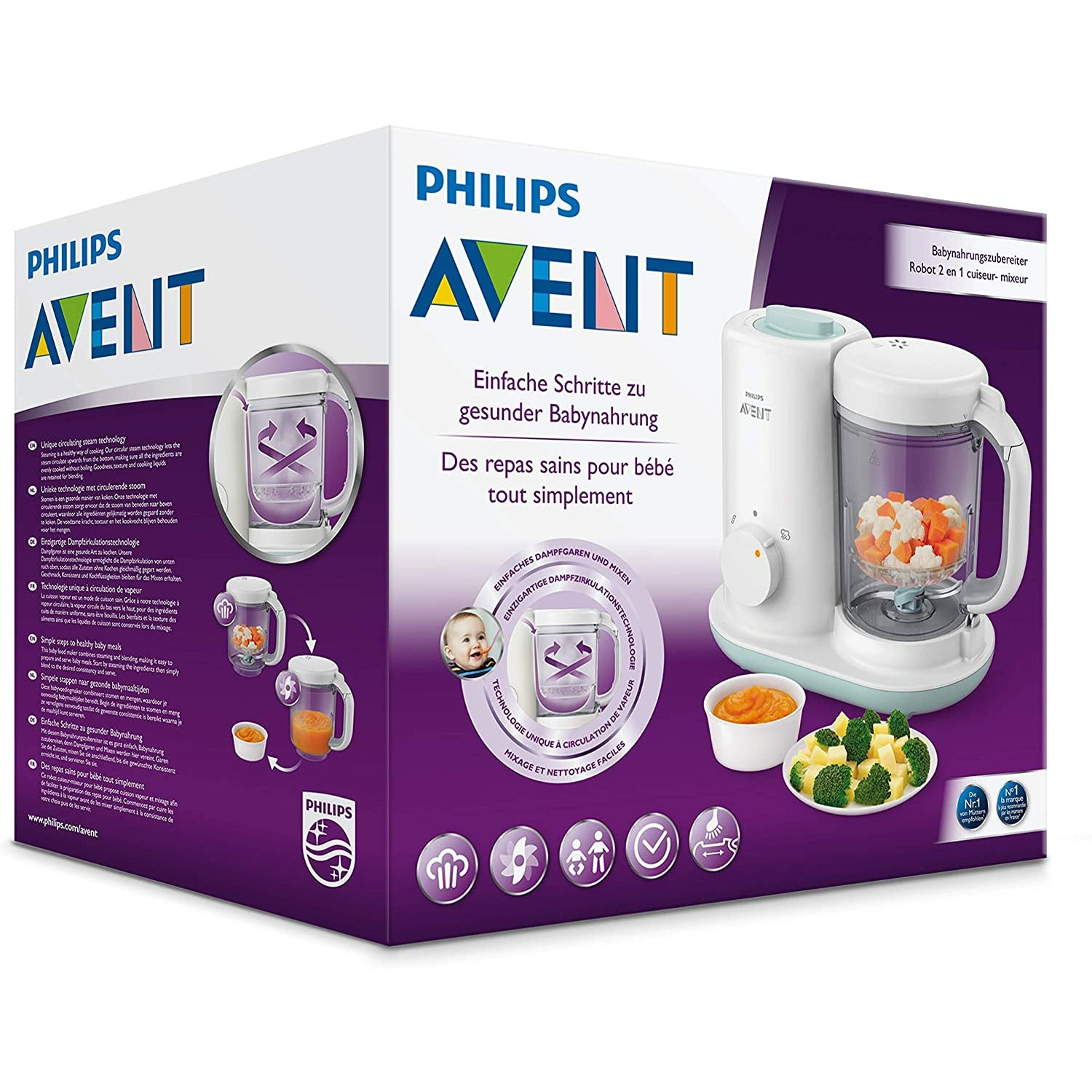 Philips Avent In Baby Food Maker Philips Avent Baby Food Steamer
