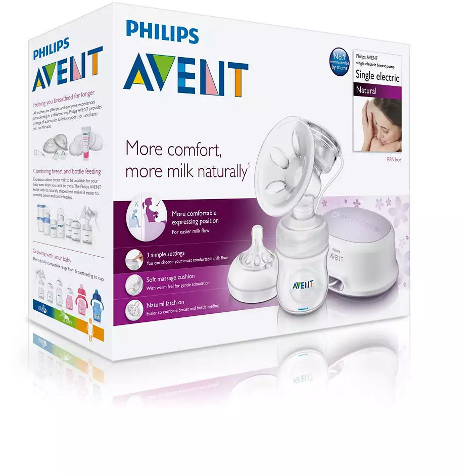 Avent single pump on sale