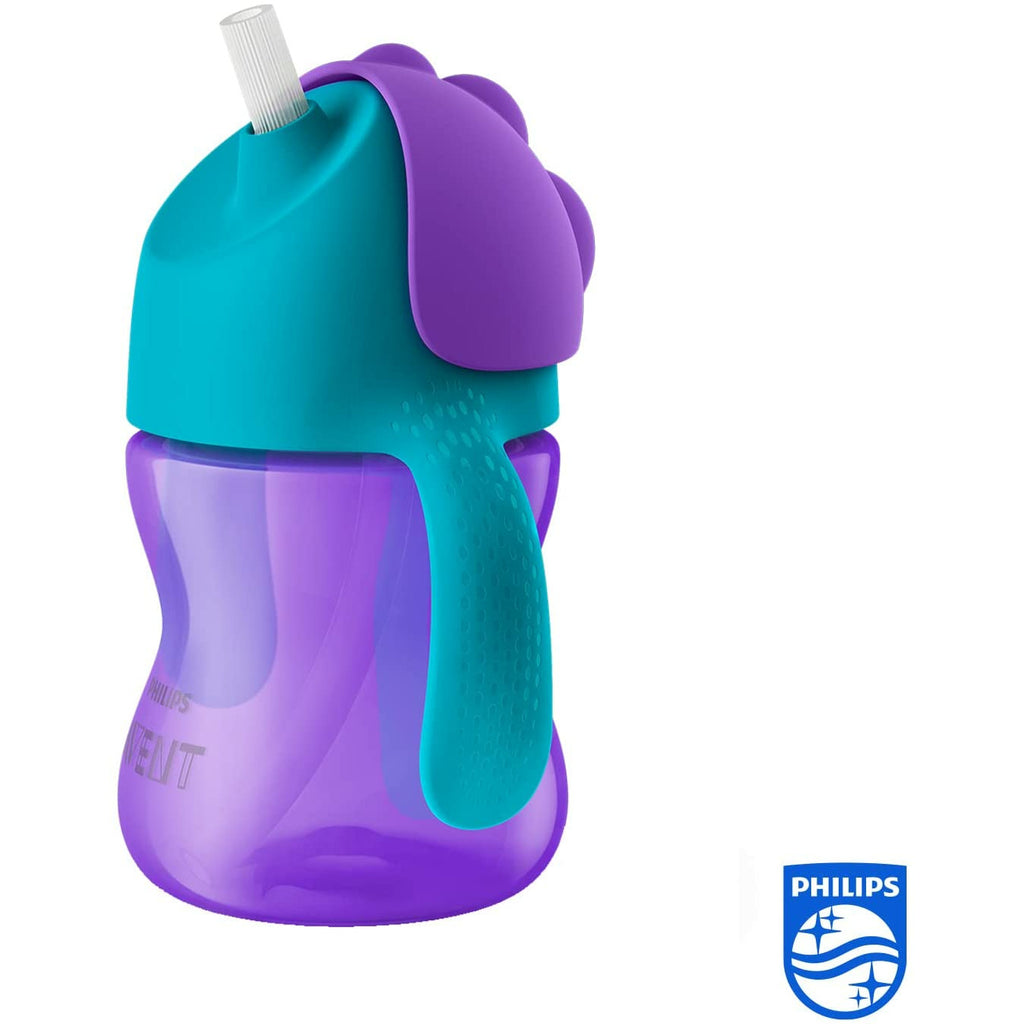 Philips Avent Straw Cup Purple 200ml 9m+