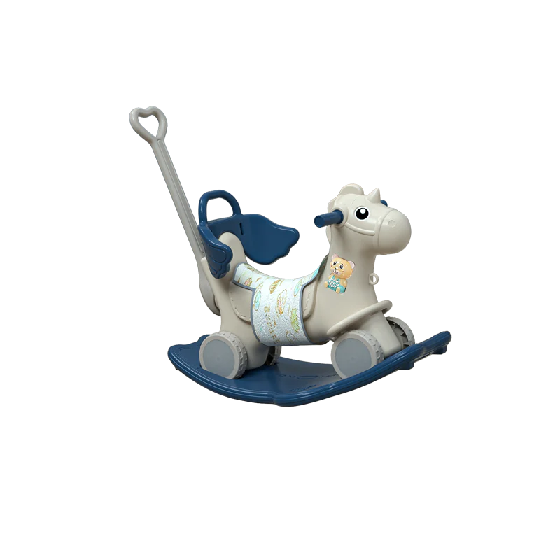 Bouncing top horse scooter