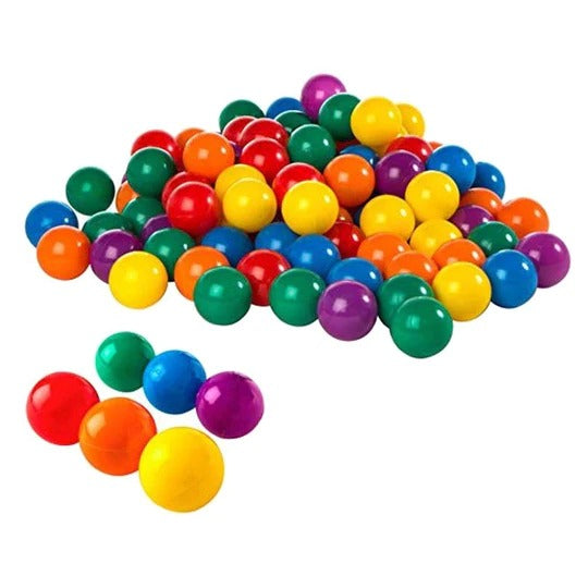 Pibi 7 cm Soft Plastic Playing Balls Set of 4 Multicolor Age- 3 Years & Above 