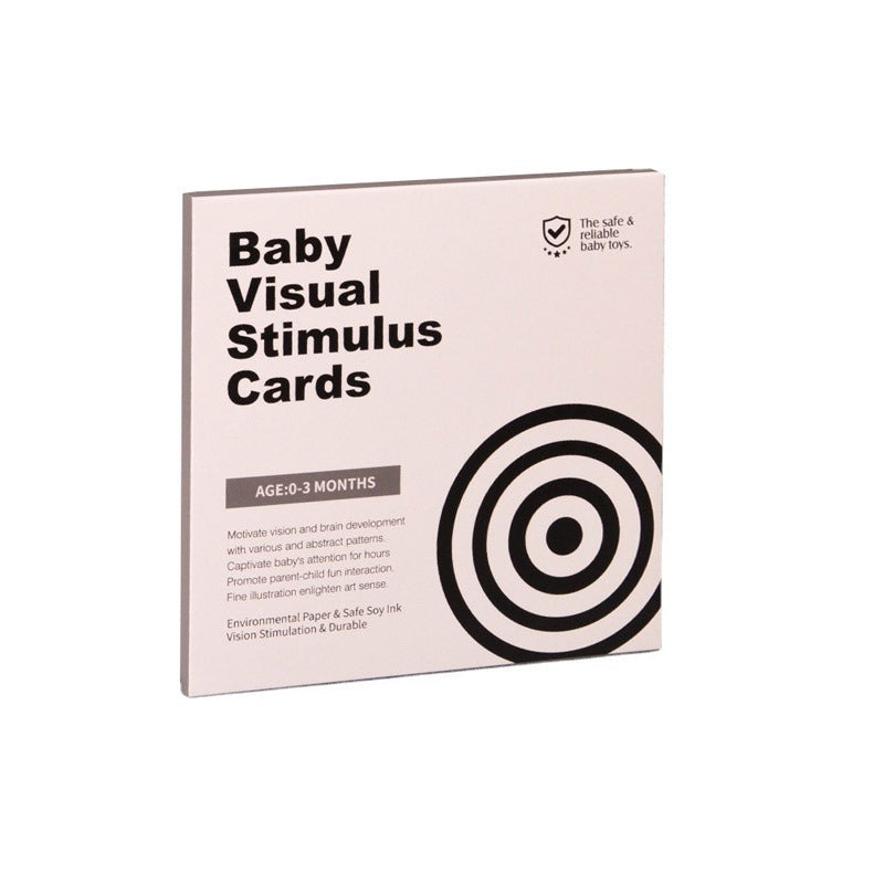 Pibi Baby Visual Stimulus Cards Black & White Age- 0-3 Months 
