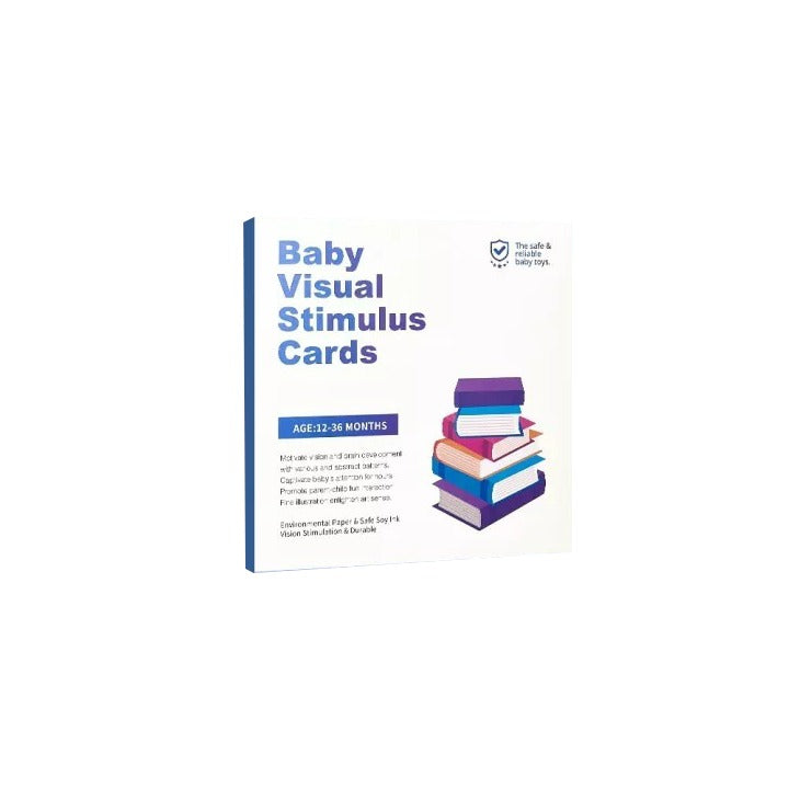 Pibi Baby Visual Stimulus Cards Multicolored Age- 12-36 Months 
