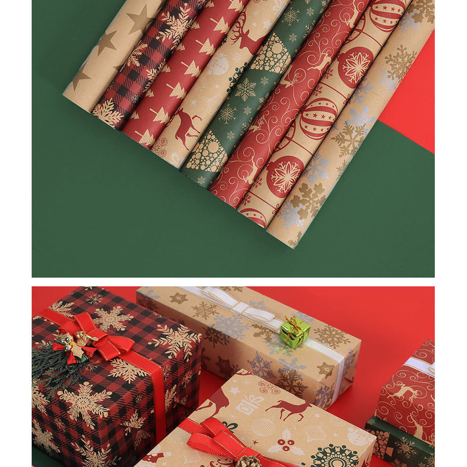 Pibi Christmas Gift Wrapping  Paper 50 x 70 cm Red