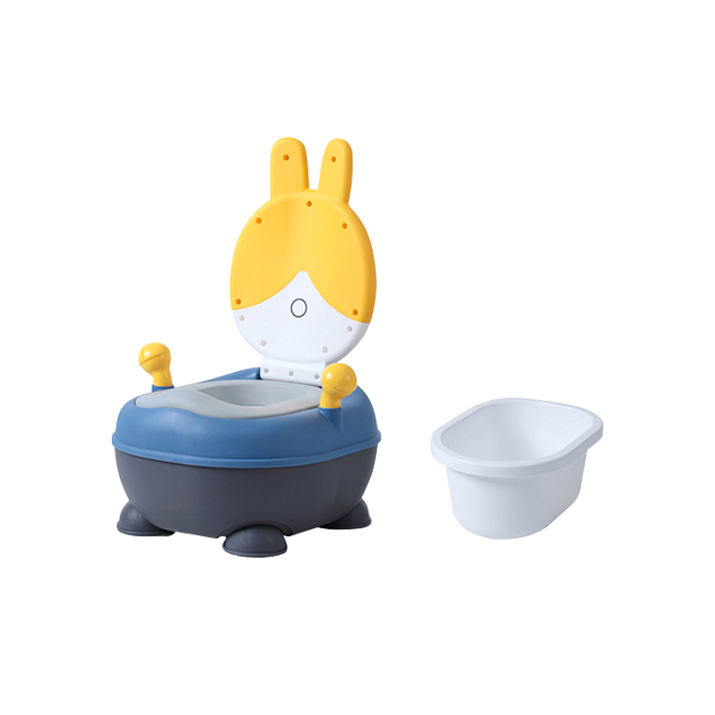 Pibi Cute Bunny Potty Chair Yellow/Blue Age- 18Months- 3 Years