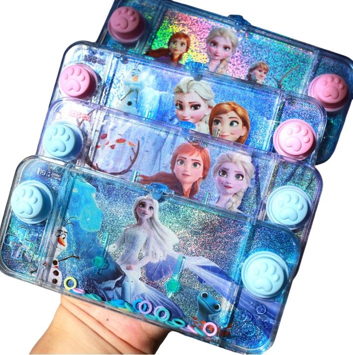 Pibi Frozen Water Ring Game Console with Rings Assorted (Single) Age- 3 Years & Above