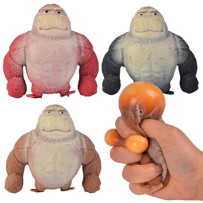 Pibi Gorilla Squeeze Toy Multicolor Age- 3 Years & Above