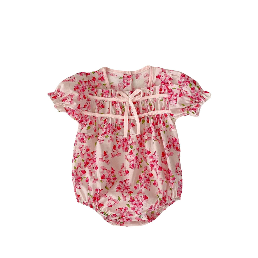 Pibi Infant Girls Floral Bodysuit Dress Baby Pink 92590