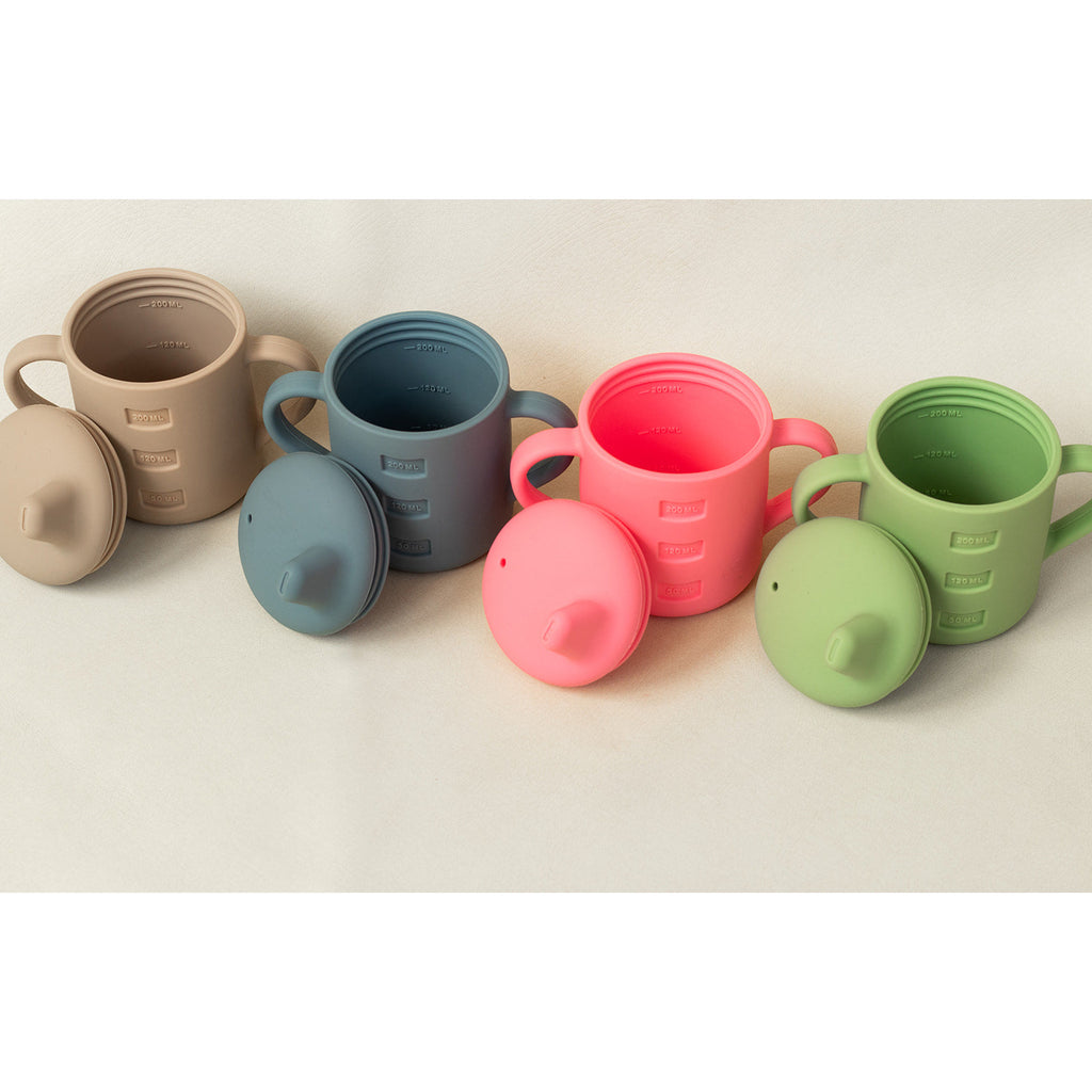 Pibi Kids Complete Feeding Set of 5 Green Age- 6 Months & Above