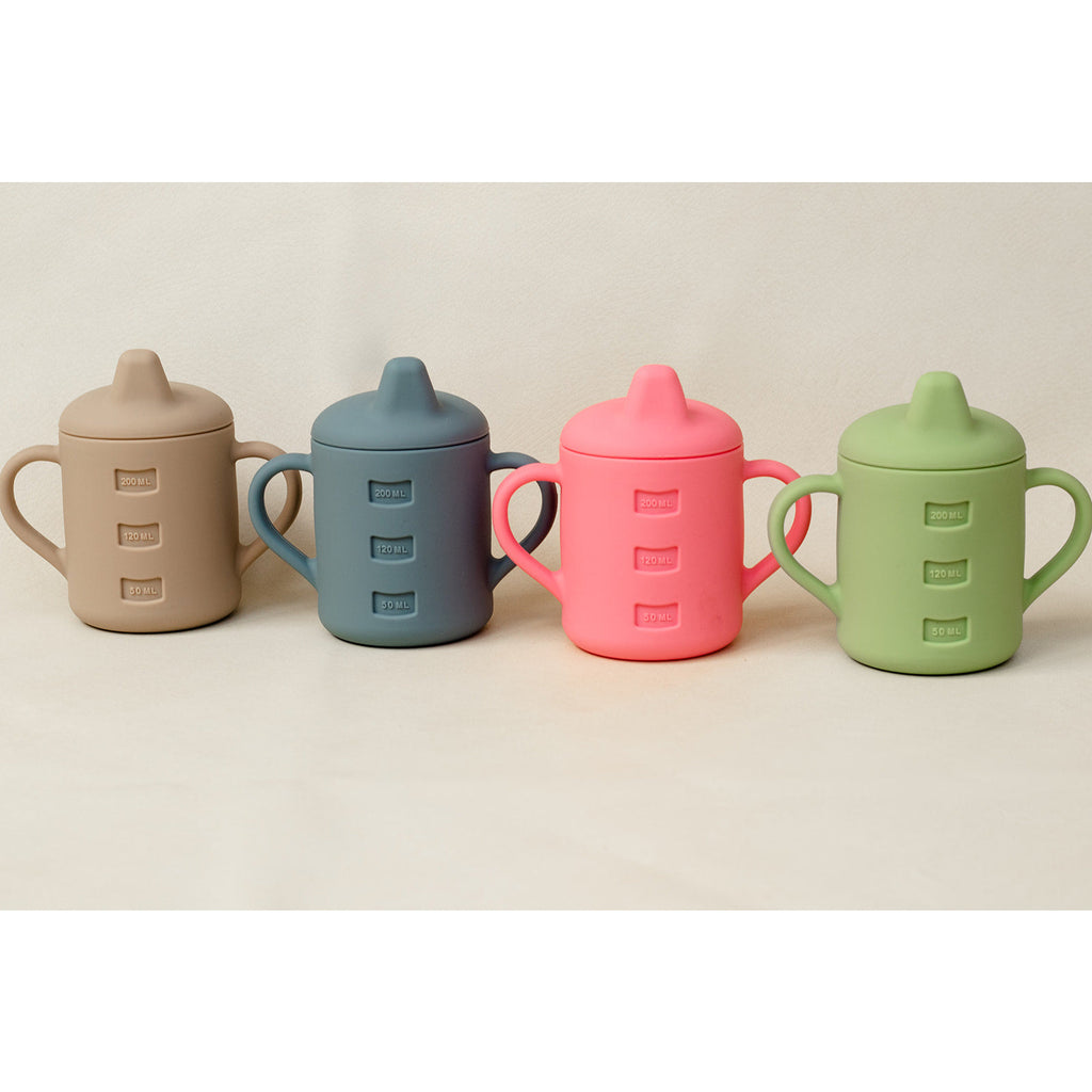 Pibi Kids Complete Feeding Set of 5 Green Age- 6 Months & Above