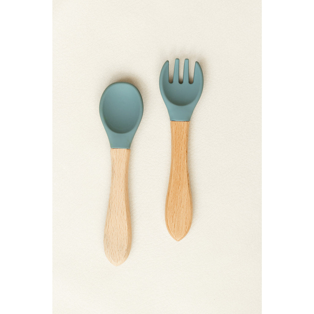Pibi Kids Complete Feeding Set of 5 Blue Age- 6 Months & Above
