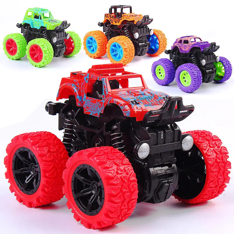 Pibi Kids Push Friction Powered Monster Truck with Color Box Assorted Age 3 Years Above Peekaboo