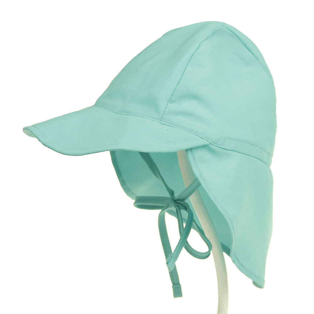 Pibi Kids UV Sun Protection Hat Light Blue Age- 12 Months & Above