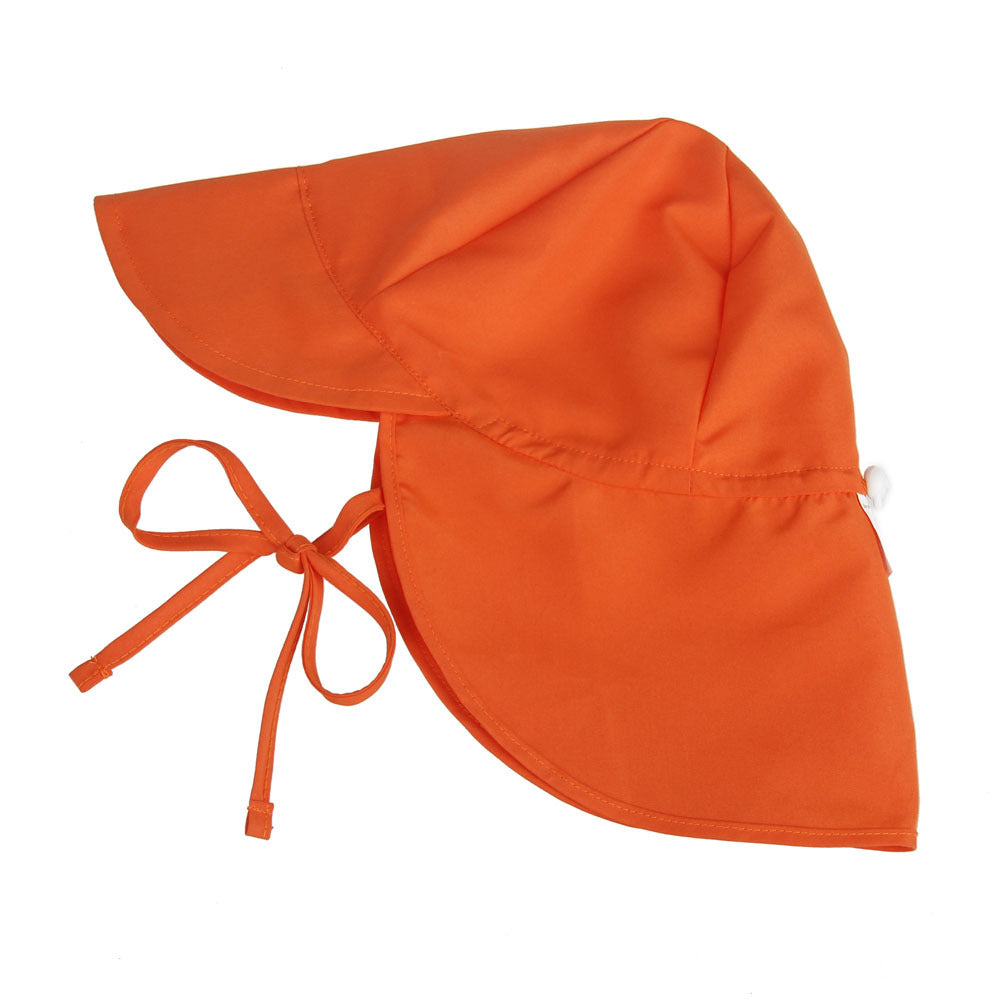 Pibi Kids UV Sun Protection Hat Orange Age- 12 Months & Above