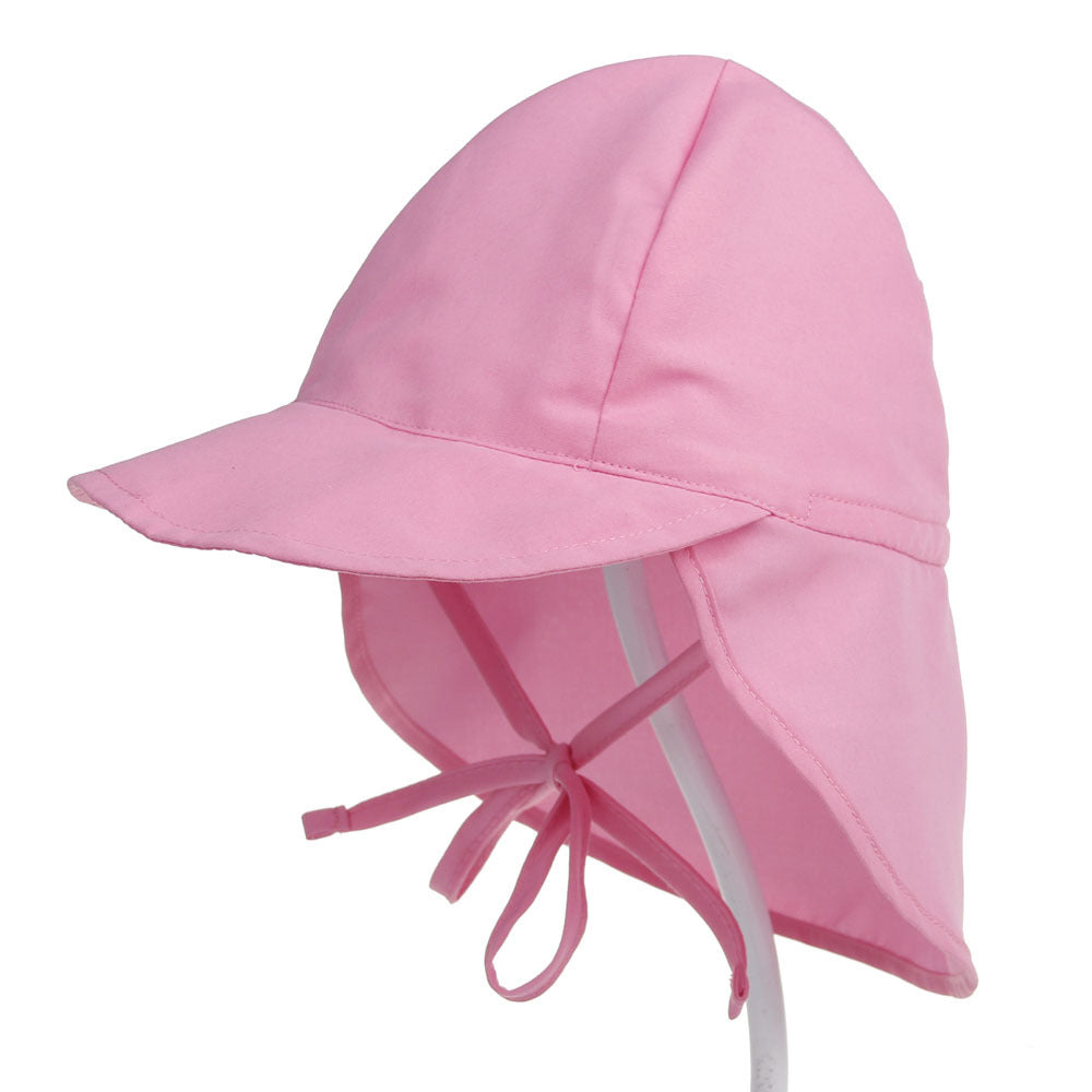 Pibi Kids UV Sun Protection Hat Pink Age- 12 Months & Above