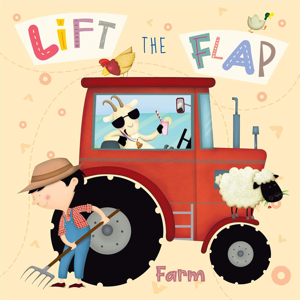 Pibi Lift The Flap Kirsty-Farm  Kids Picture Book Age- 18 Months & Above