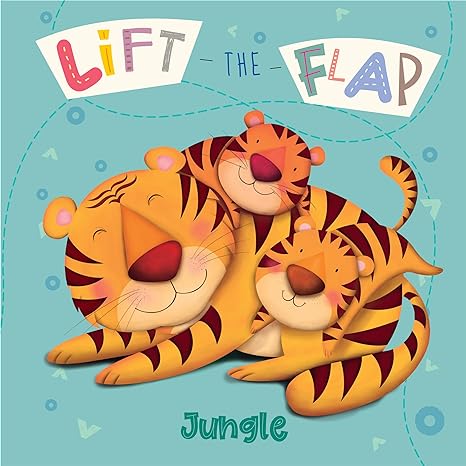 Pibi Lift The Flap Kirsty-Jungle Kids Picture Book Age- 18 Months & Above