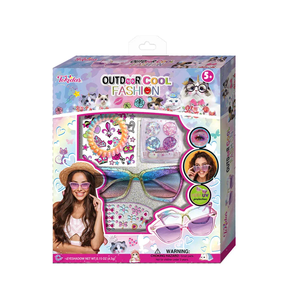 Pibi Outdoor Cool Fashion DIY Kit with Sunglasses Multicolor Age- 4 Years & Above