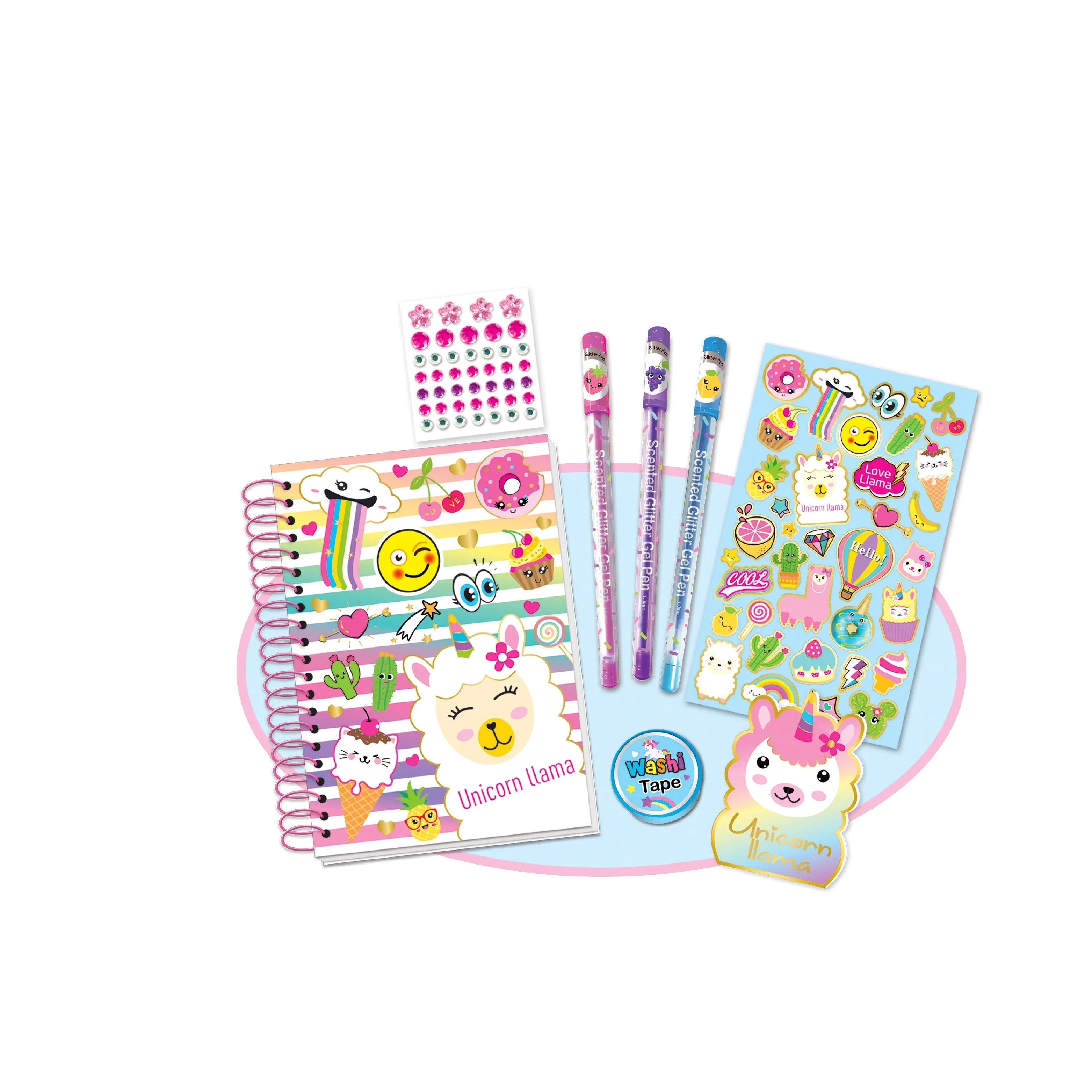 Pibi Personalize  Sweet Journal DIY Kit Multicolor Age- 4 Years & Above