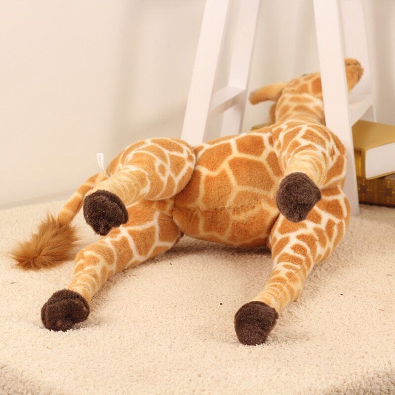 Pibi Plush Standing Baby Giraffe 140 cm Brown Age- Newborn & Above