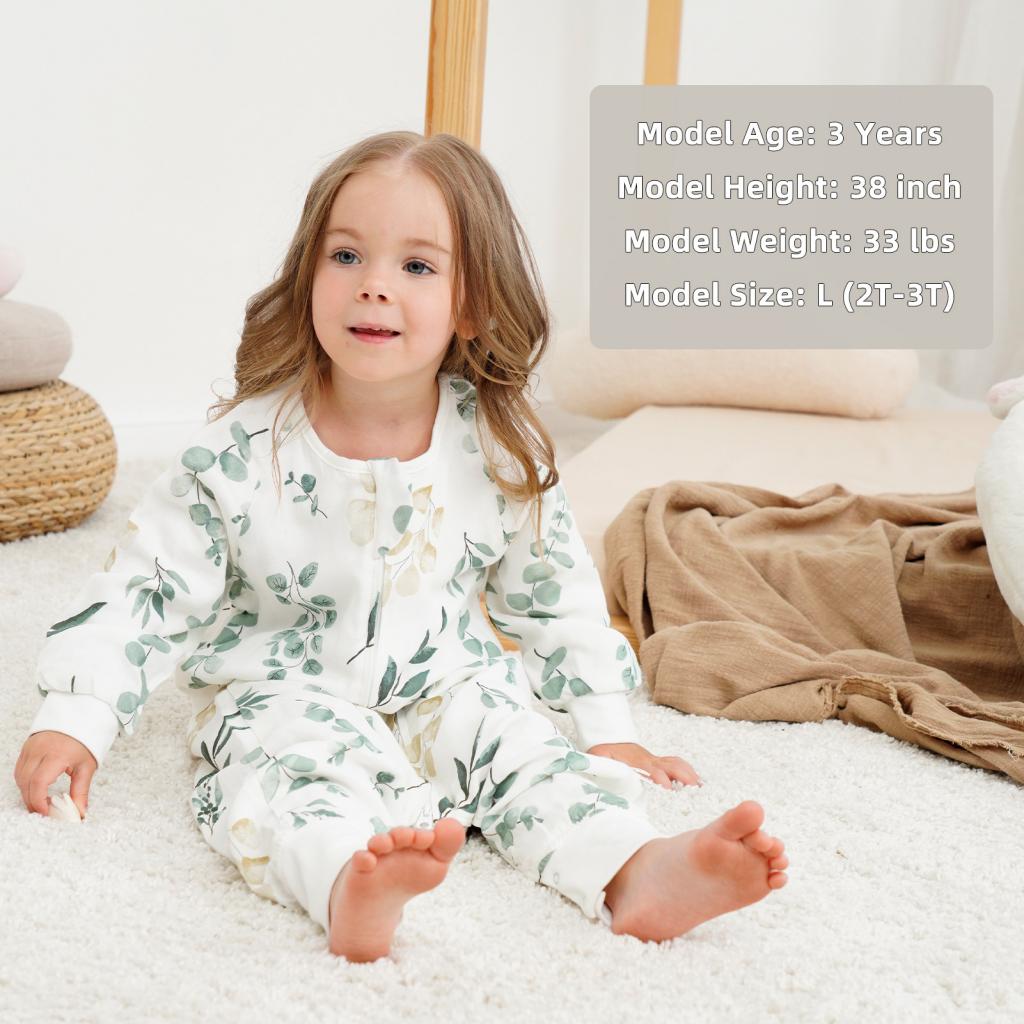 Pibi Polar Bear Sleeping Bag Grey/White Age- 6 Months to 5 Years